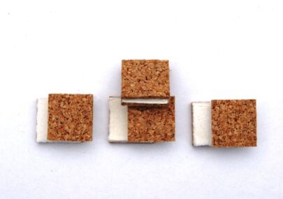 Kamštinė tarpinė 30x30x3mm + 2 mm PVC putplastis